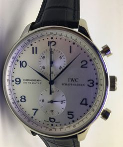 Iwc Portuguese 01 (41mm) chronograph esfera blanca