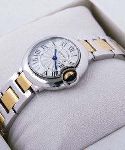 Replica de reloj Cartier Ballon blue 11 mujer W69007z3 (30mm) Acero y oro